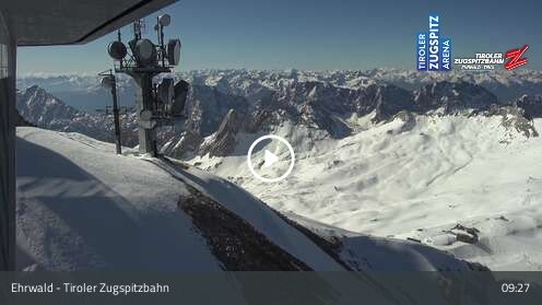 Webcam Tiroler Zugspitzbahn Bergstation