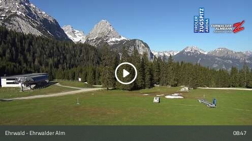 Webcam Ehrwalder Alm