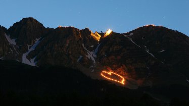 Bergfeuer auf der Innsbrucker Nordkette, © Tirol Werbung/Christian Wührer