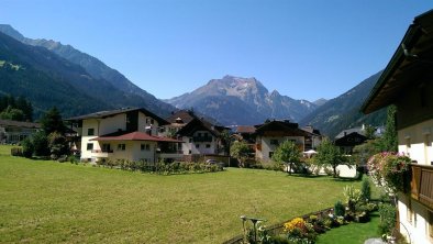 Haus Fankhauser Mayrhofen im Zillertal Ausblick