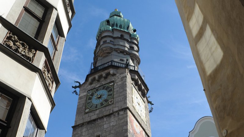 Stadtturm Innsbruck, © Tirol Werbung/ Bernhard Aichner
