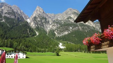 Ausblick von der Terrasse