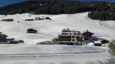 Alps Tux direkt an der Langlaufloipe