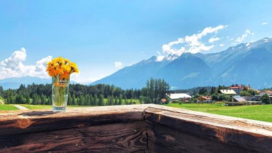 Ausblick Balkon