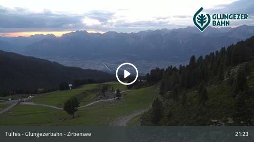 Webcam Glungezerbahn - Zirbensee