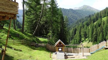Der Naturspielplatz der 4 Elemente in Spiss, © TVB Tiroler Oberland/Elisa Thöni