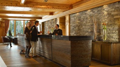 Check-In im Interalpen-Hotel Tyrol, © Interalpen-Hotel Tyrol