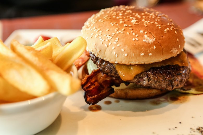 Der Burger mit Wagyu Beef – eine Verlockung der man ganz schnell verfällt.