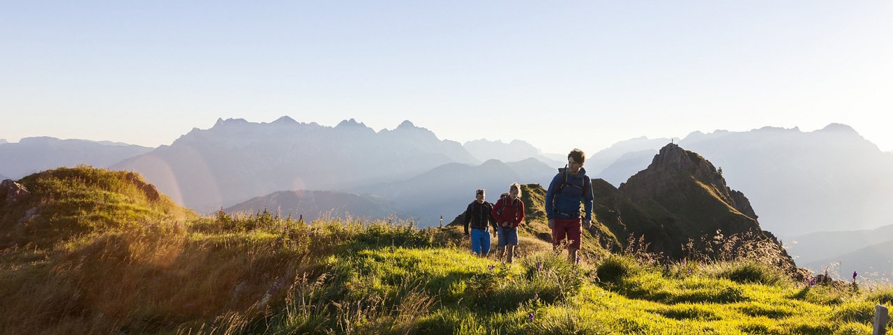 Wandern in den Kitzbüheler Alpen, © Tirol Werbung/Robert Pupeter