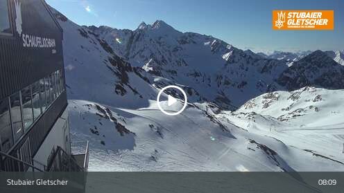 Webcam Schaufeljoch Bergstation