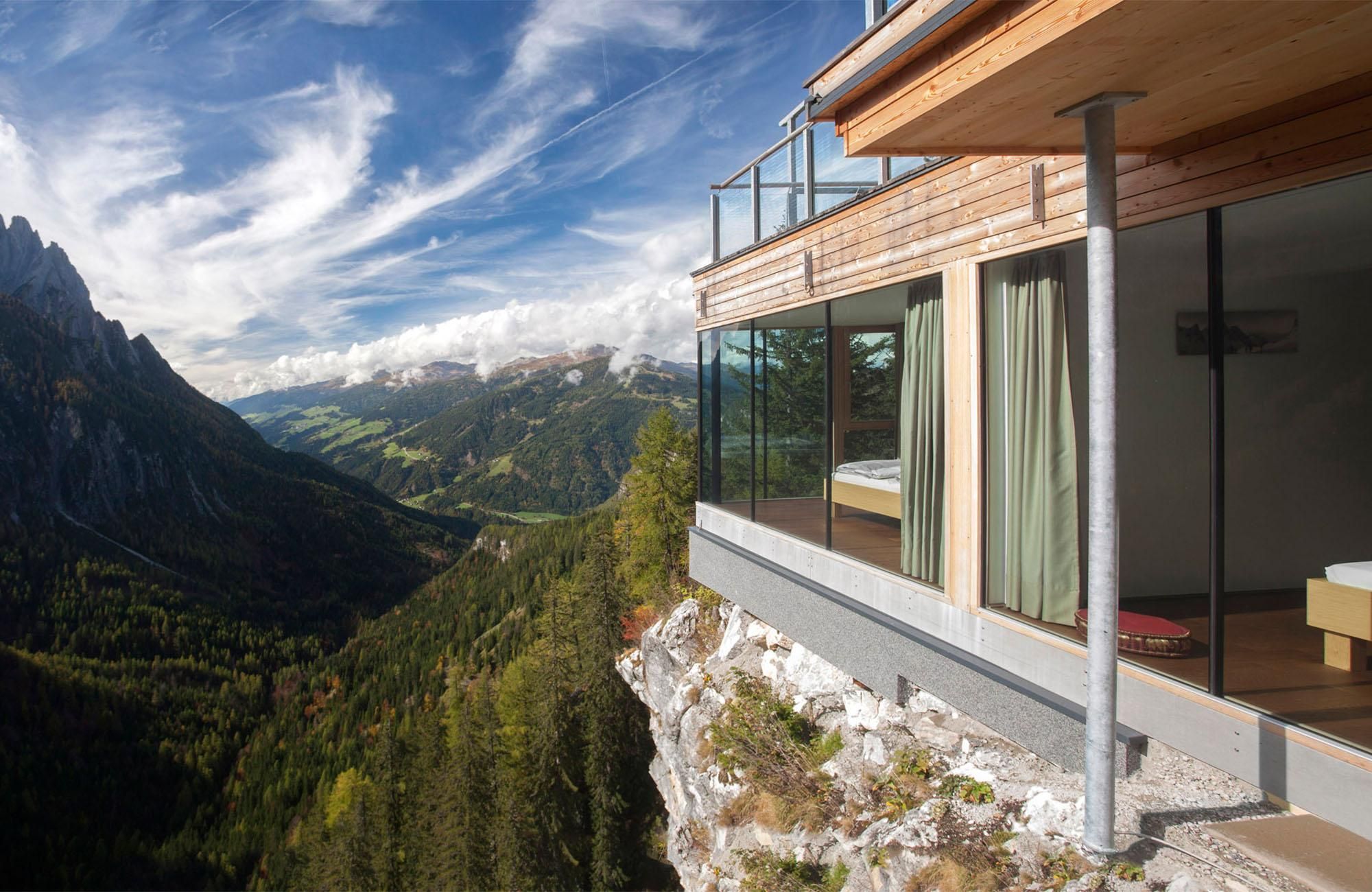 Dolomitenhütte, Lienzer Dolomiten.
Aussicht.