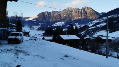 Ausblick zur Gondelstation Inneralpbach