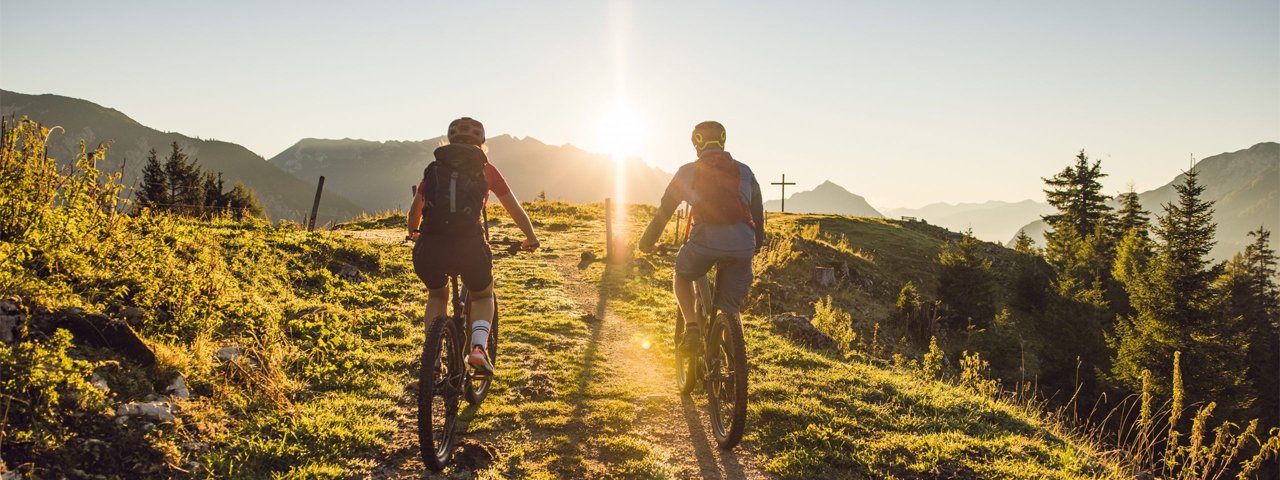 Mountainbiken in Pertisau am Achensee, © Achensee Tourismus