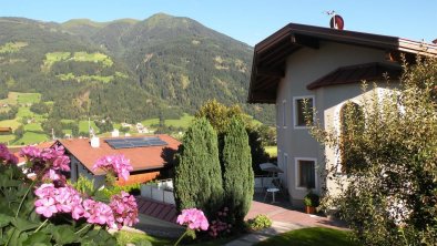 Aussicht vom Balkon der Ferienwohnung 2