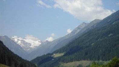 Ausblick von der Obergeschoßwohnung