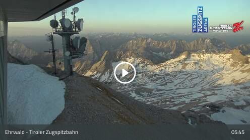 Webcam Tiroler Zugspitzbahn Bergstation