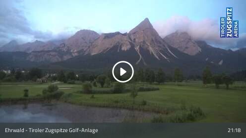Webcam Tiroler Zugspitze Golf-Anlage