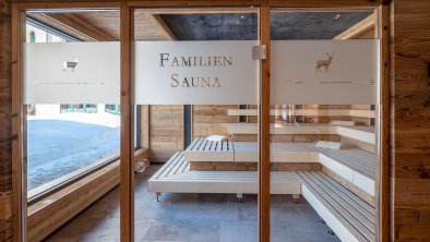 Familien-Sauna im Hotel Jagdschlössl