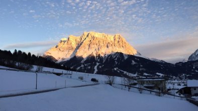 Blick zur Zugspitze