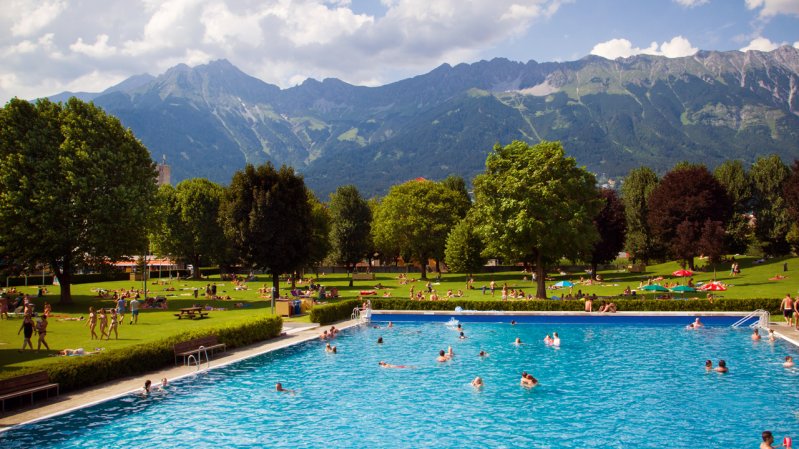 Freibad Tivoli, © Innsbruck und seine Feriendörfer / Tommy Bause