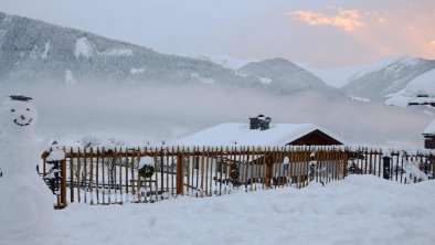 Garten im Winter