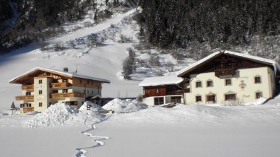 Tiefster Winter im Gschnitztal