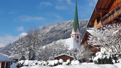 Blick Richtung Kirche - Winter, © Haus Schönblick