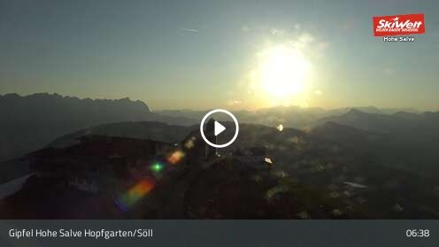 Webcam Gipfel Hohe Salve - Söll
