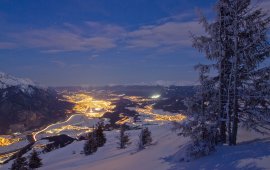 Ausblick vom Rangger Köpfl auf Innsbruck
