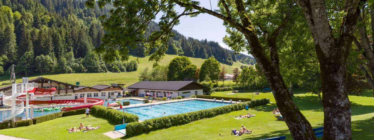 Freischwimmbad Wildschönau, © TVB Wildschönau / Dabernig