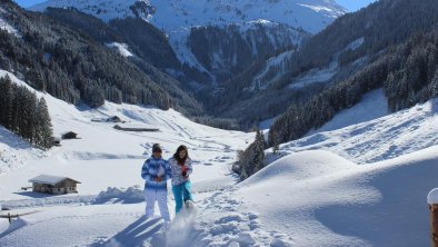 Winter bei der Ursteinhütte Kelchsau Kitzbuhl Alps