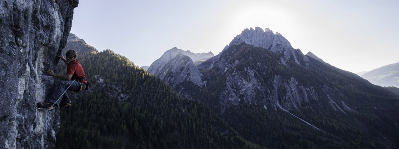 Klettern in Osttirol, © Tirol Werbung / Johannes Mair