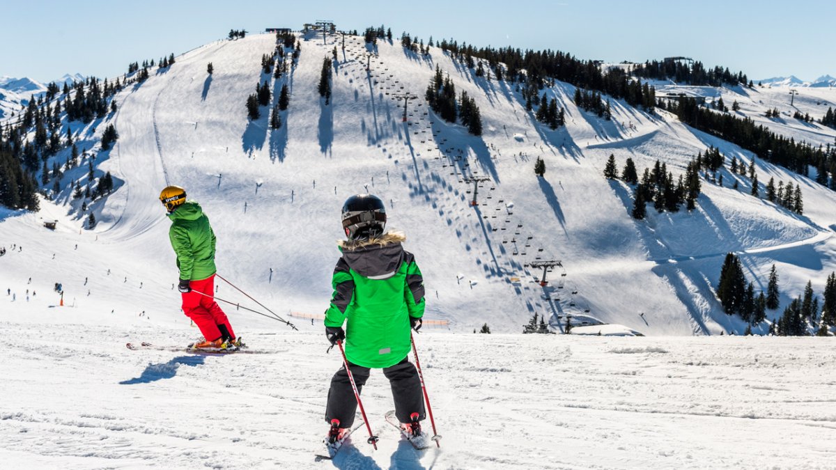 Skifahren mit der Familie in der Region Wilder Kaiser, © Felbert Reiter