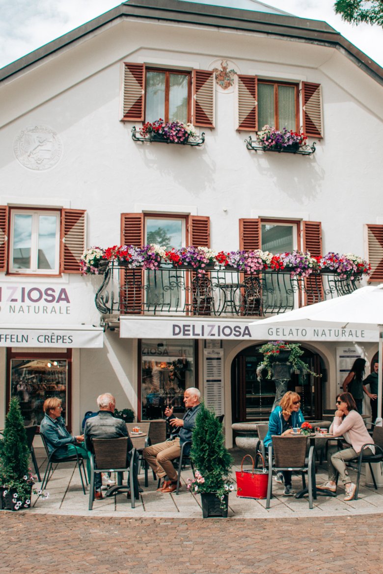 Eine Vielzahl an Eissalons sorgt für ein südliches Flair in Lienz.