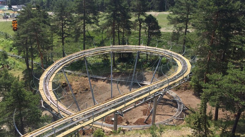 360-Grad-Kreisel beim Alpine Coaster in Imst, © Imster Bergbahnen