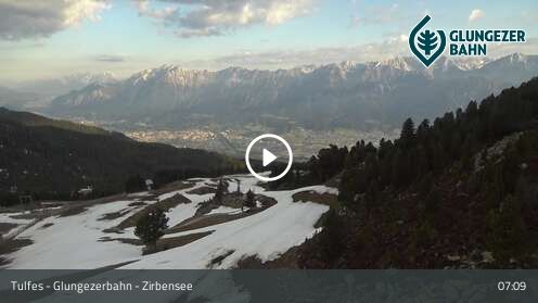 Webcam Glungezerbahn - Zirbensee