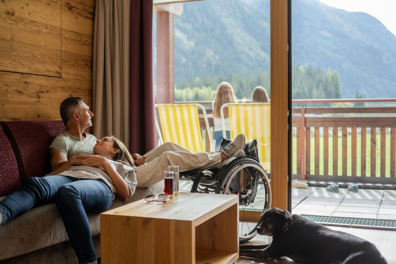 Urlaub mit dem Rollstuhl Kaunertal - Hotel Weisseespitze, © Tirol Werbung - Peter Neusser