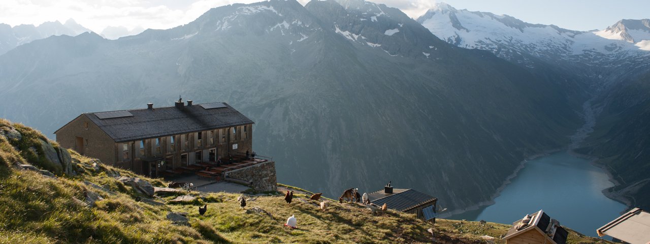 Die Olperer Hütte, © Tirol Werbung/Jens Schwarz