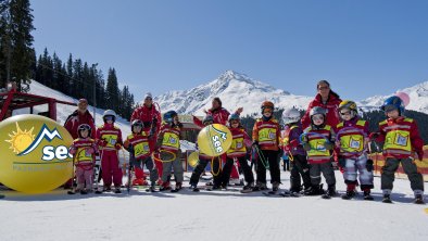 skischule see mit kinder
