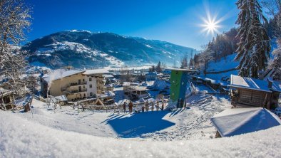 Traumhafte Lage direkt an der Piste