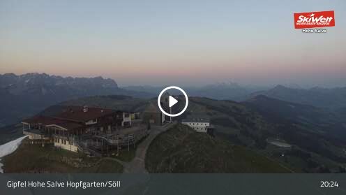 Webcam Gipfel Hohe Salve - Söll