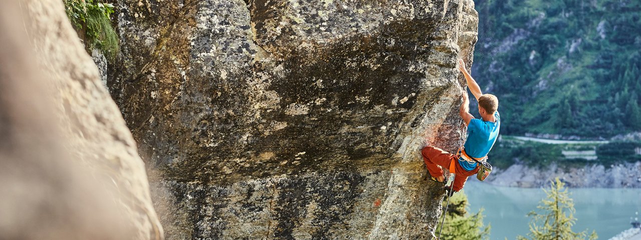 Klettergarten „Gailwand“ im Kaunertal, © Kaunertal Tourismus