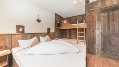 Ferienwohnung 2 Schlafzimmer mit Stockbett, © Regina Tauferer