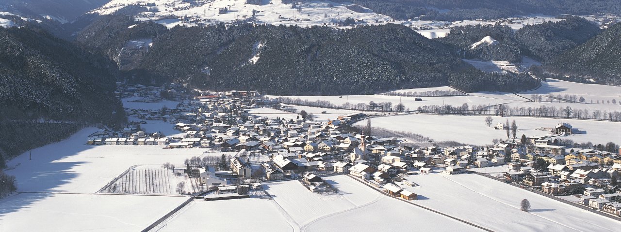 Kematen im Winter, © Innsbruck Tourismus/Alpine Luftbild