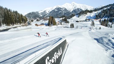 Weltcup-Loipe (C1) in Seefeld in Tirol, © Olympiaregion Seefeld / Stephan Elsler