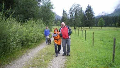 Wanderung mit dem Chef, © Fam. Kammerlander