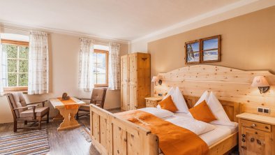 Kodahof Zimmer mit Doppelbett (orange)