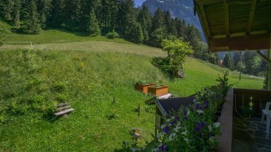 Aussicht vom Balkon