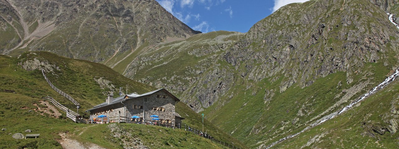 Amberger Hütte in den Stubaier Alpen, © Anton Thaler
