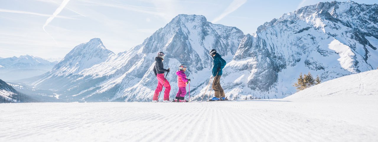 Skigebiet Ehrwalder Alm, © Tiroler Zugspitz Arena/C. Jorda